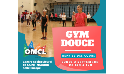 Reprise des cours de gym douce